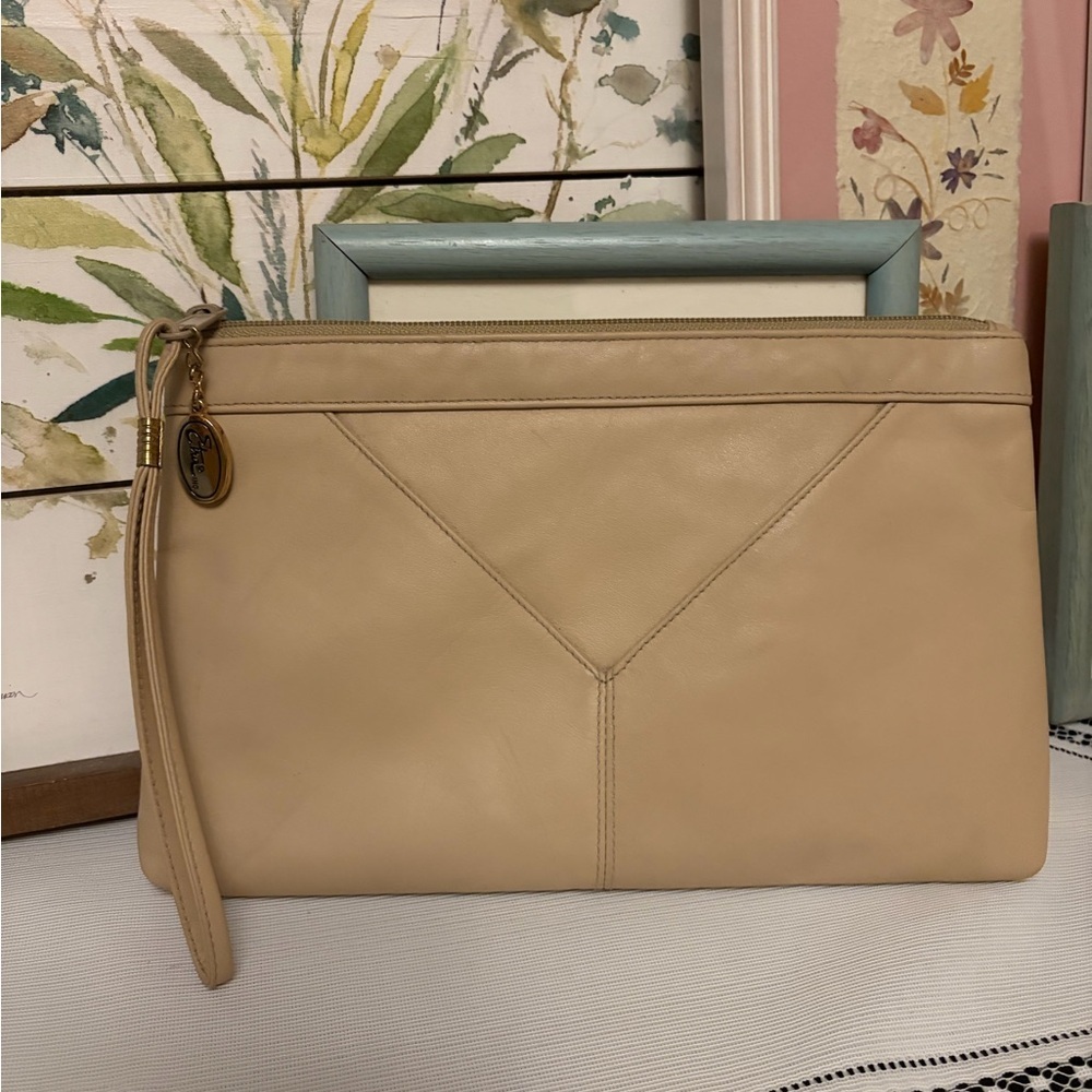 *EUC* Vintage 1980s Etra Leather Clutch